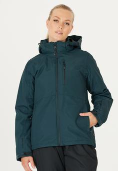 Rückansicht von Whistler Gigi Skijacke Damen 2137 Dark Teal Blue