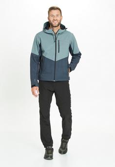 Rückansicht von Whistler RODNEY Softshelljacke Herren 2050 Stormy Weather