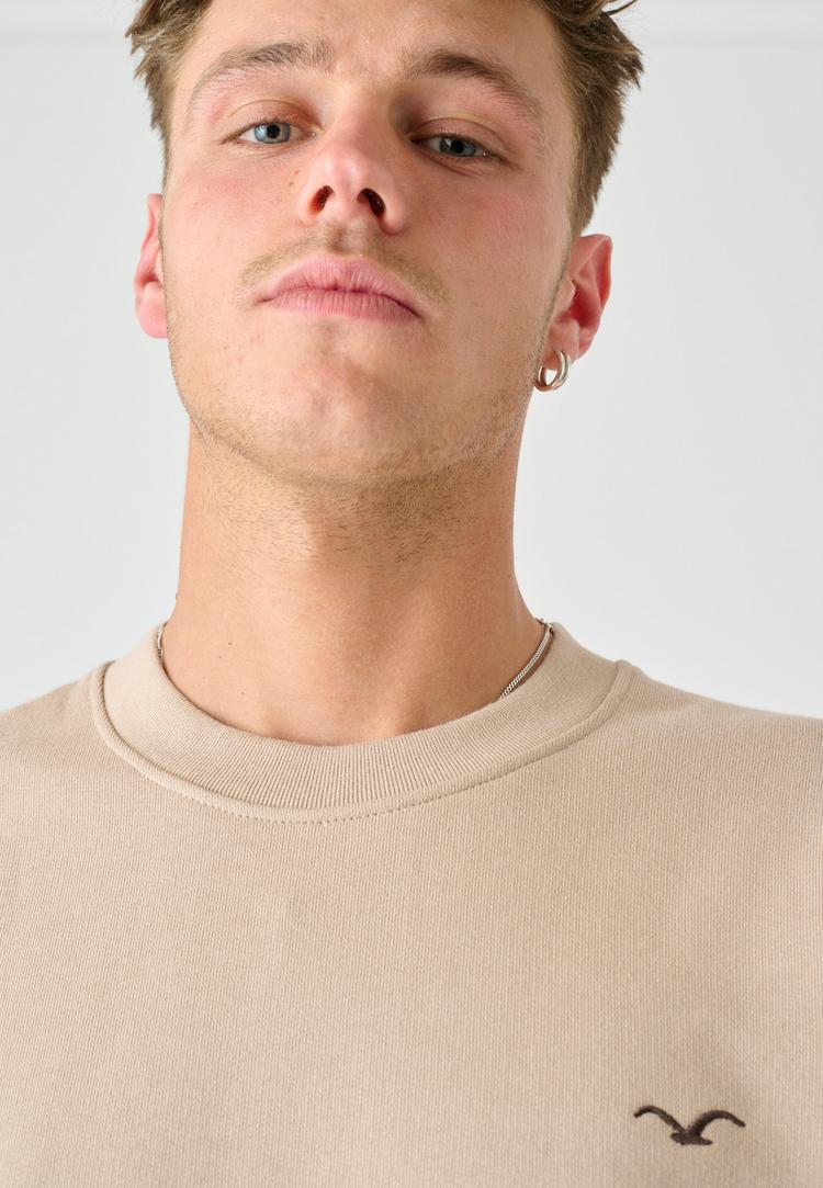 Cleptomanicx Cleptomanicx Ligull Boxy Sweatshirt Herren - Nomad - 2 | SportScheck