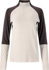 Endurance Abbye Langarmshirt Damen - 1145 Whisper White