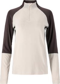 Endurance Abbye Langarmshirt Damen - 1145 Whisper White