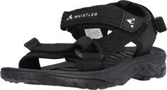 Rückansicht von Whistler Zakim M Outdoorsandalen Herren 1001 Black