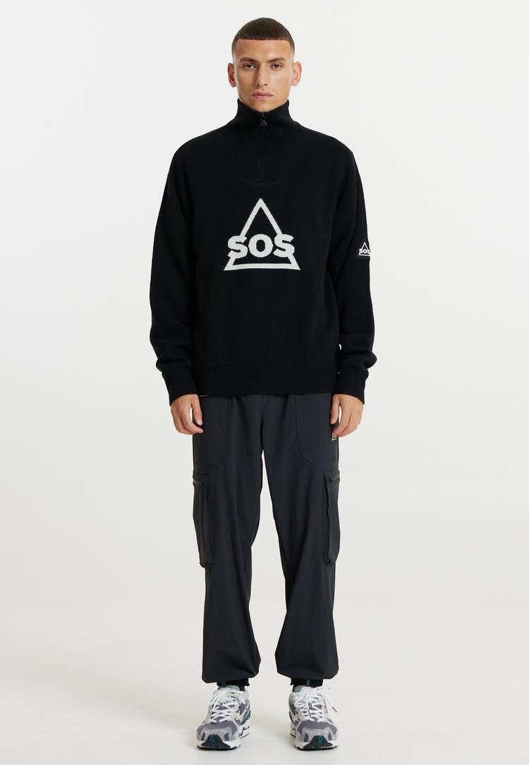 SOS SOS Tignes Strickpullover Herren - 1001A Black - 2 | SportScheck
