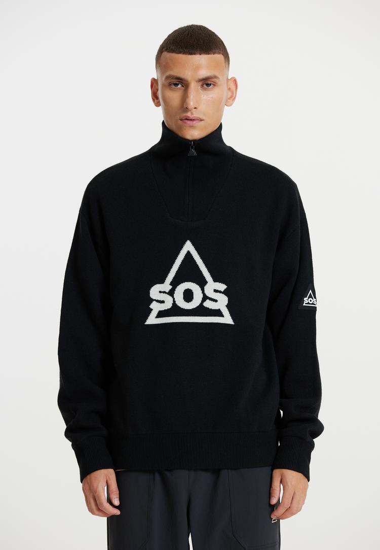 SOS SOS Tignes Strickpullover Herren - 1001A Black - 3 | SportScheck