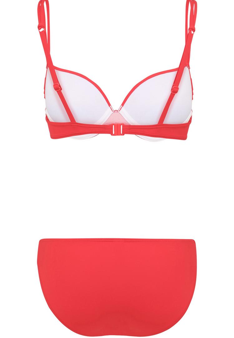 S.OLIVER S.OLIVER Push-Up-Bikini Bikini Set Damen - rot - 0 | SportScheck