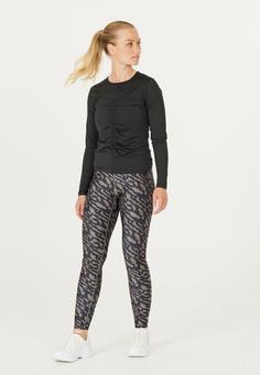 Rückansicht von Athlecia Mist Tights Damen Print 3656