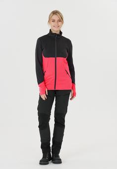 Rückansicht von Whistler Cloudmont Sweatjacke Damen 4309 Geranium