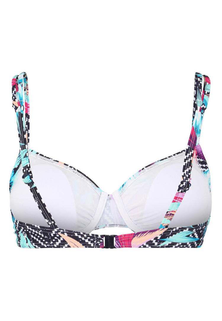 VENICE BEACH VENICE BEACH B&uuml;gel-Bikini-Top Bikini Oberteil Damen - marine-bedruckt - 0 | SportScheck