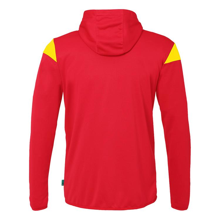 Uhlsport Uhlsport Squad 27 Track Hood Kapuzenjacke Kinder - rot/limonengelb - 0 | SportScheck