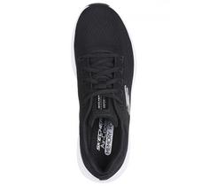 Rückansicht von Skechers VAPOR FOAM Sneaker Damen Schwarz / Weiß