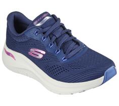 Skechers ARCH FIT 2.0 BIG LEAGUE Sneaker Damen Marineblau / Pink / Blau