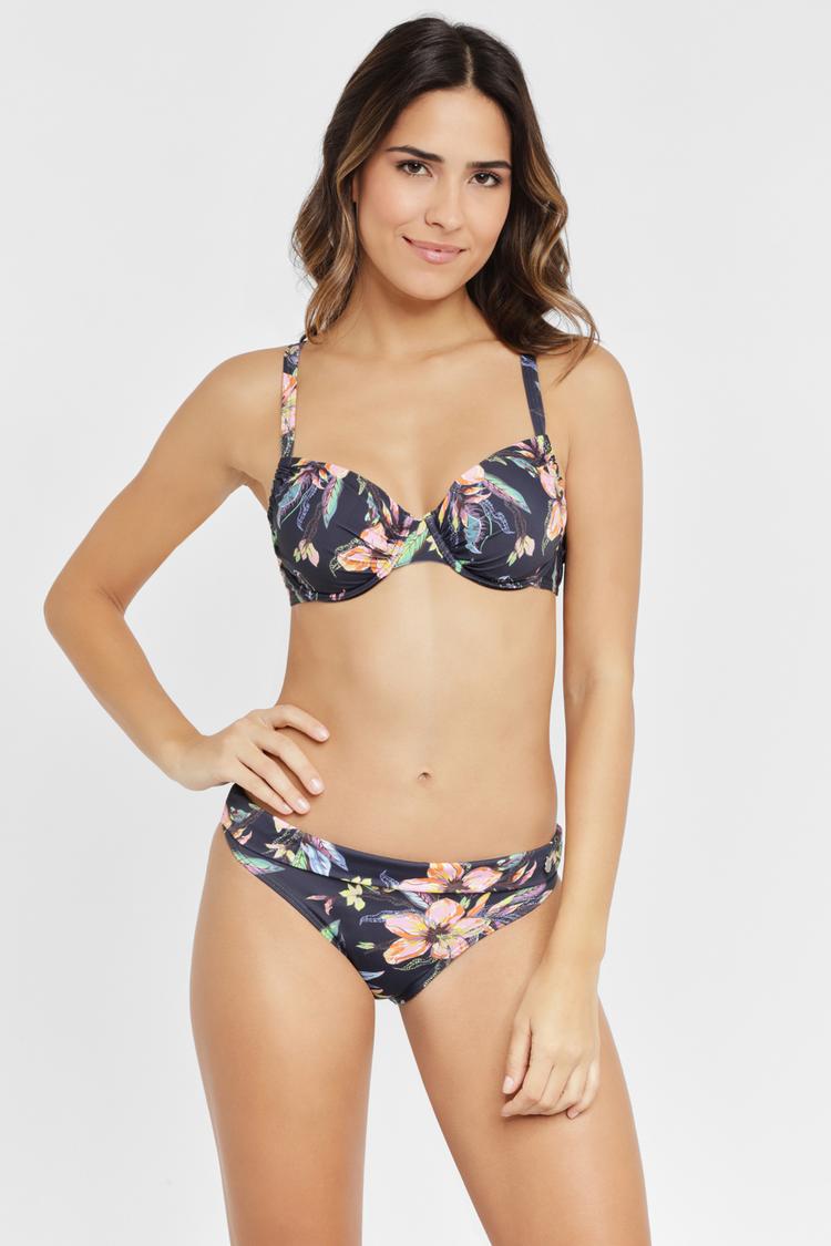 Lascana Lascana B&uuml;gel-Bikini-Top Bikini Oberteil Damen - anthrazit - 2 | SportScheck