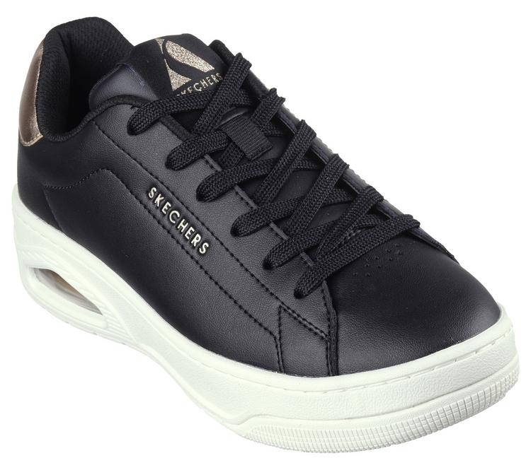 Skechers Skechers UNO COURT COURTED AIR Sneaker Damen - Schwarz / Rosa Gold - 0 | SportScheck