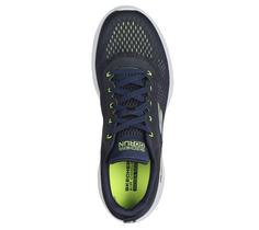 Rückansicht von Skechers GO RUN LITE Sneaker Herren Marineblau / Lime