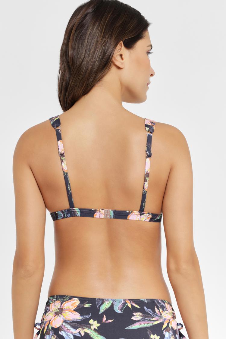 Lascana Lascana Triangel-Bikini-Top Bikini Oberteil Damen - anthrazit - 3 | SportScheck