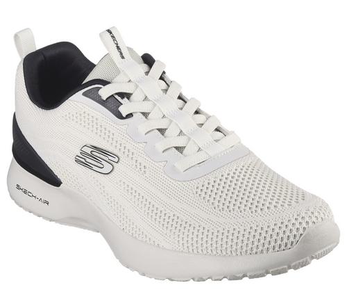 Rückansicht von Skechers SKECH-AIR DYNAMIGHT PATERNO Sneaker Herren Beige / Schwarz