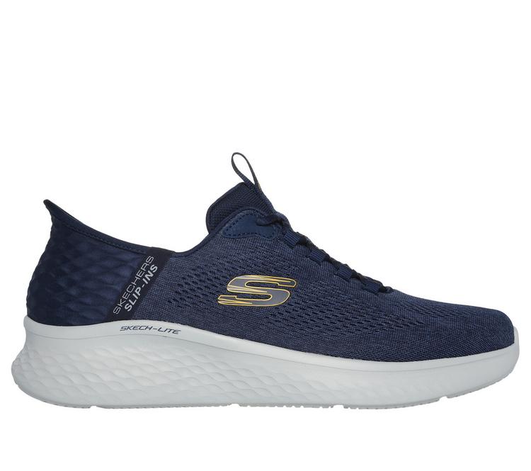 Skechers Skechers SKECH-LITE PRO PRIMEBASE Sneaker Herren - Marineblau / Gelb - 2 | SportScheck