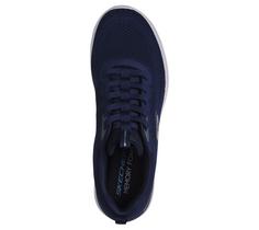 Rückansicht von Skechers SKECH-AIR DYNAMIGHT PATERNO Sneaker Herren Marineblau / Dunkelgrau