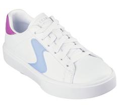 Skechers EDEN LX Sneaker Kinder Weiß / Purpur