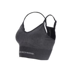 Rückansicht von Skechers SKECHERS ENDURANCE SEAMLESS BRA BH Damen Schwarz