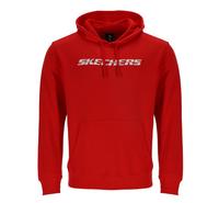 Skechers SKECHERS STRIKETHROUGH HOODIE Sweatshirt Herren - Rot