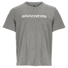 Skechers SKECHERS STRIKETHROUGH TEE T-Shirt Herren Grau