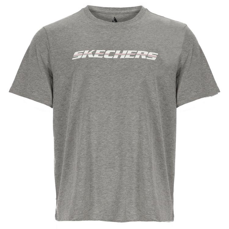 Skechers Skechers SKECHERS STRIKETHROUGH TEE T-Shirt Herren - Grau - 0 | SportScheck
