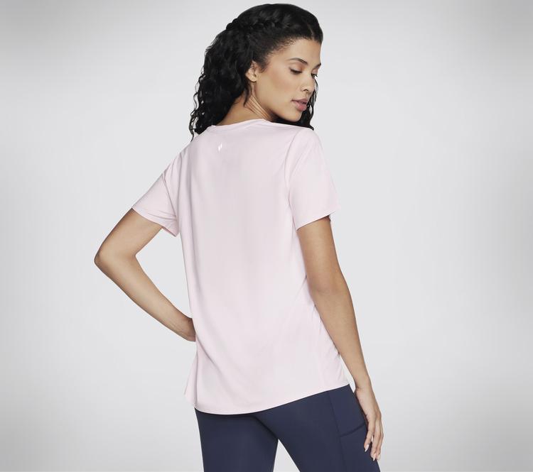 Skechers Skechers GODRI SWIFT TEE T-Shirt Damen - Rosa / Wei&szlig; - 0 | SportScheck