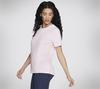 Skechers GODRI SWIFT TEE T-Shirt Damen - Rosa / Wei&szlig;