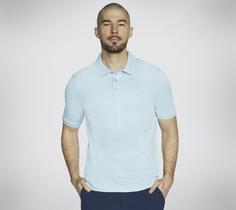 Skechers SKECHERS OFF DUTY POLO Poloshirt Herren Hellblau