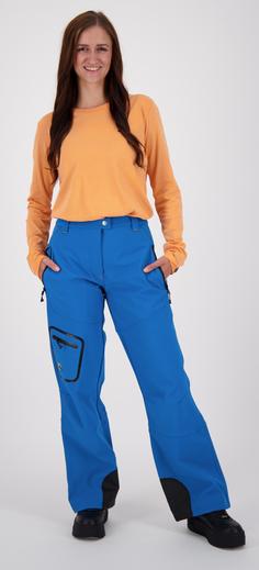 Rückansicht von DEPROC active STERLING WOMEN Softshellhose Damen blau