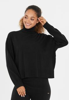 Rückansicht von Athlecia Dava Strickpullover Damen 1001 Black