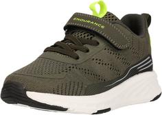 Rückansicht von Endurance Leon Sneaker Kinder 3011 Deep Lichen Green