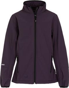 Whistler Covina junior Softshelljacke Kinder 4207 Nightshade