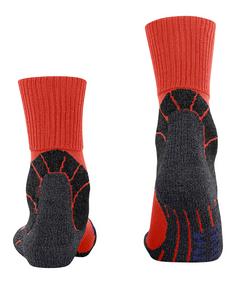 Rückansicht von Falke Laufsocken Herren electric orange (8192)