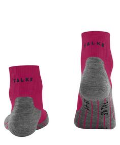 Rückansicht von Falke Kurzsocken Laufsocken Damen red (8644)