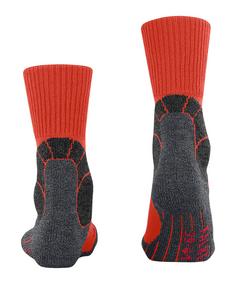 Rückansicht von Falke Laufsocken Herren electric orange (8192)
