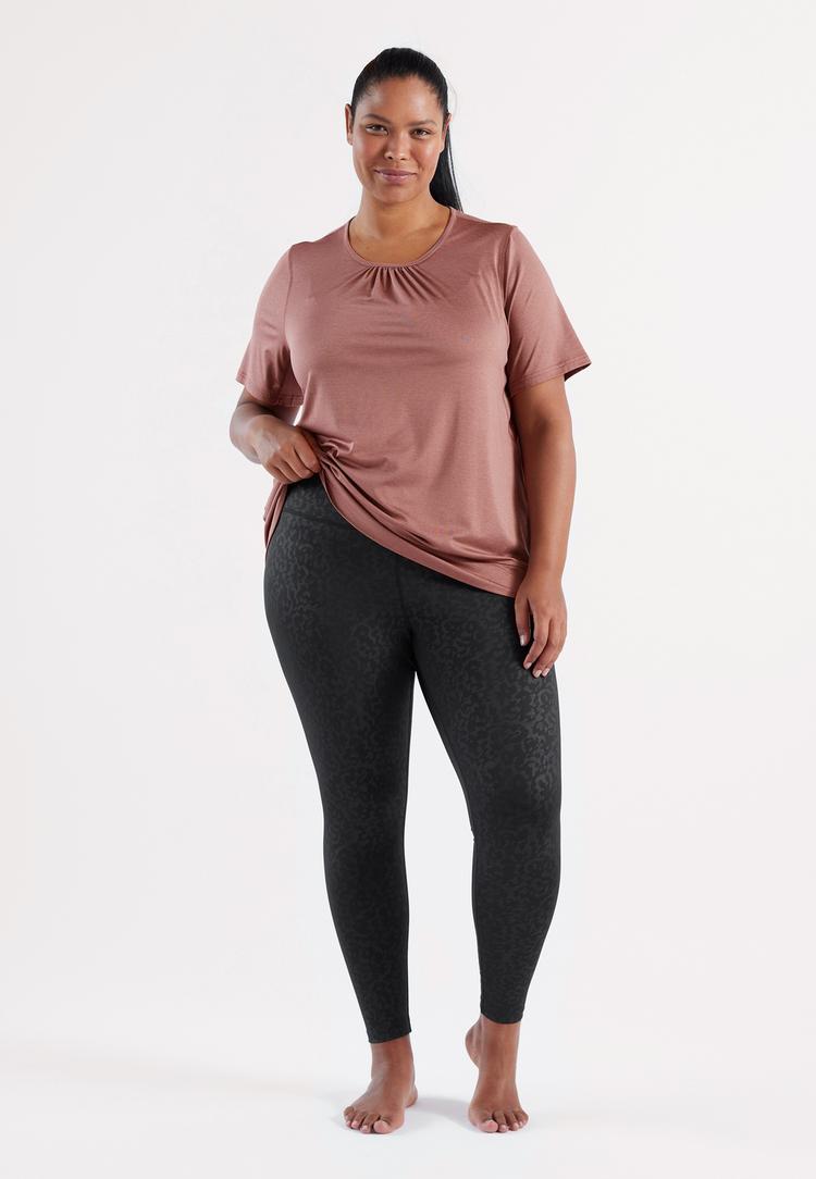 Q by Endurance Q by Endurance BREE MELANGE Funktionsshirt Damen - 1109 Burlwood - 0 | SportScheck