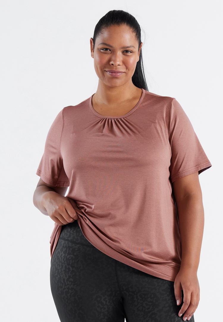 Q by Endurance Q by Endurance BREE MELANGE Funktionsshirt Damen - 1109 Burlwood - 1 | SportScheck