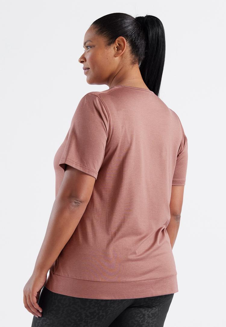 Q by Endurance Q by Endurance BREE MELANGE Funktionsshirt Damen - 1109 Burlwood - 2 | SportScheck