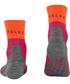 Rückansicht von Falke Kurzsocken Laufsocken Damen flash orange (8288)