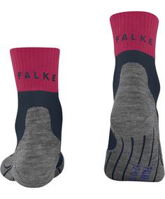 Rückansicht von Falke Kurzsocken Laufsocken Damen red (8644)