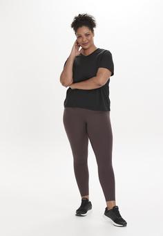 Rückansicht von Q by Endurance Lucy Tights Damen 4182 Deep Shale