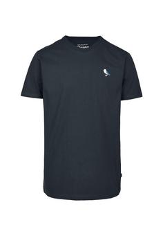 Cleptomanicx Embro Gull T-Shirt Herren Blue Graphite