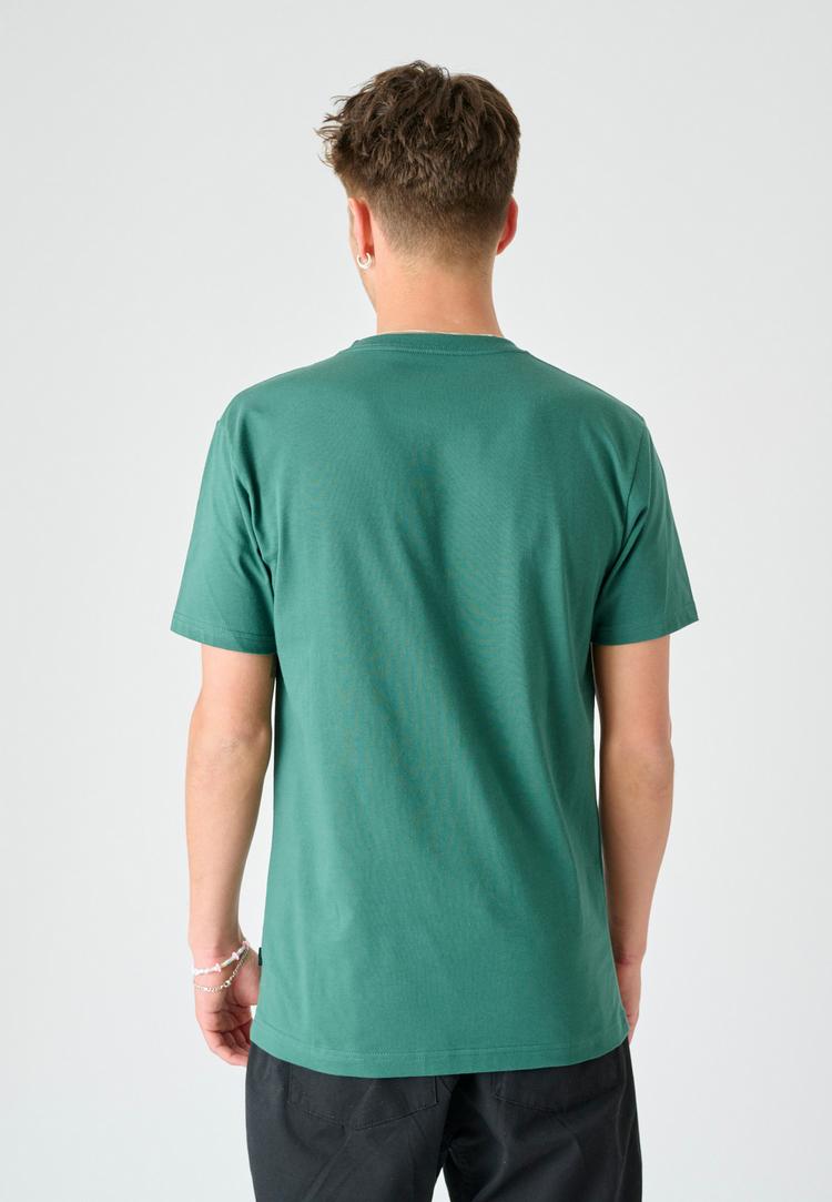 Cleptomanicx Cleptomanicx Embro Gull T-Shirt Herren - Evergreen - 3 | SportScheck