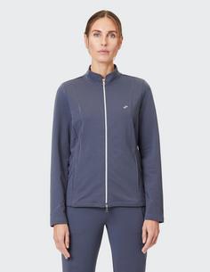 Rückansicht von JOY sportswear DORIT Trainingsjacke Damen iron