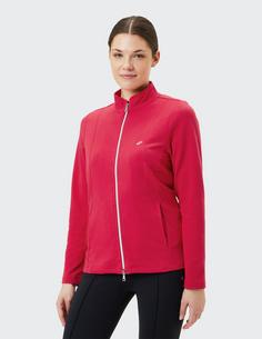 Rückansicht von JOY sportswear DORIT Trainingsjacke Damen vivid crimson