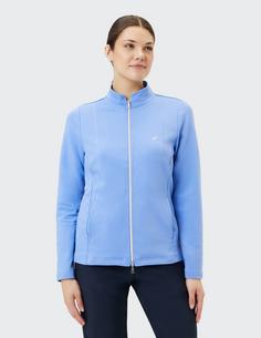 Rückansicht von JOY sportswear DORIT Trainingsjacke Damen cashmere blue