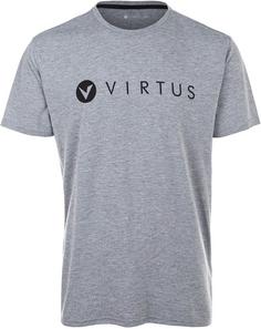 Virtus EDWARDO Printshirt Herren 1038A Mid Grey Mel.