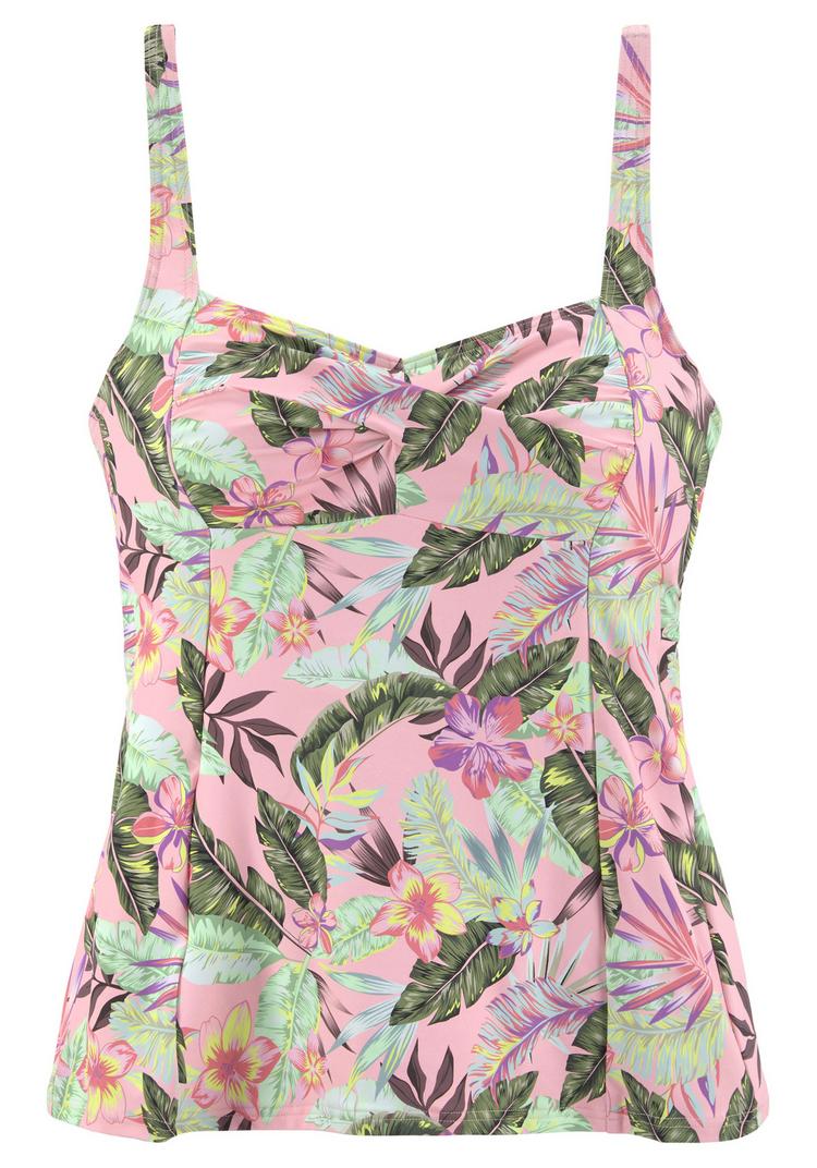 S.OLIVER S.OLIVER B&uuml;gel-Tankini-Top Bikini Oberteil Damen - rose-bedruckt - 2 | SportScheck